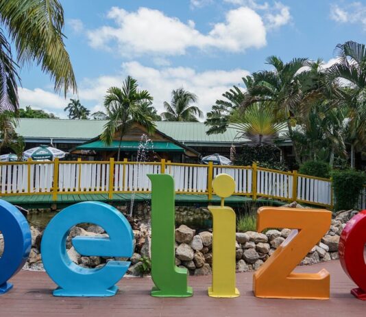 belize city sign