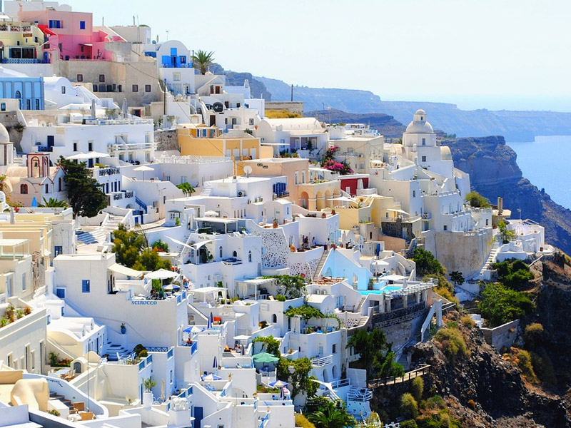 Santorini Romantic Getaway in Europe for Honeymoon