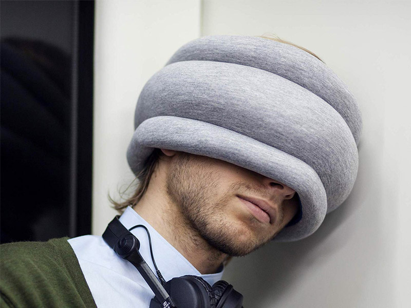 OSTRICH PILLOW OSTRICHPILLOW Light Travel Pillow