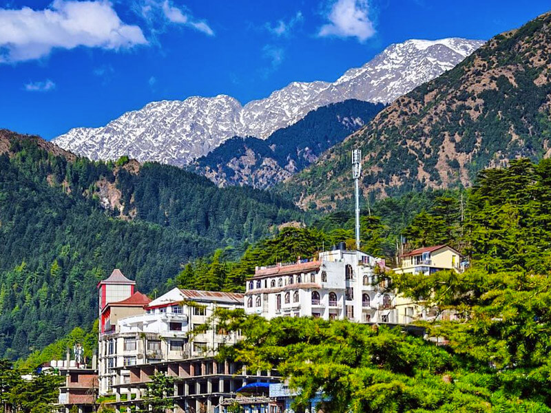 Mountain range of Dhauladhar, Mcleodganj