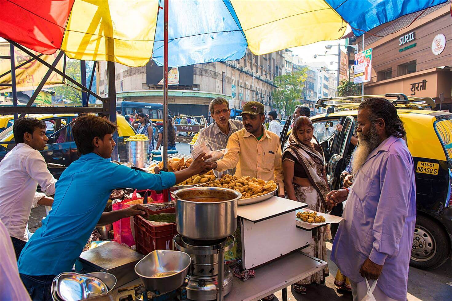 Hygienic street food in India