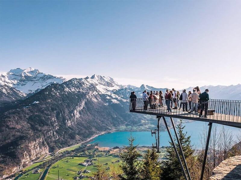 Immerse in the Views of Interlaken from Harder Kulm