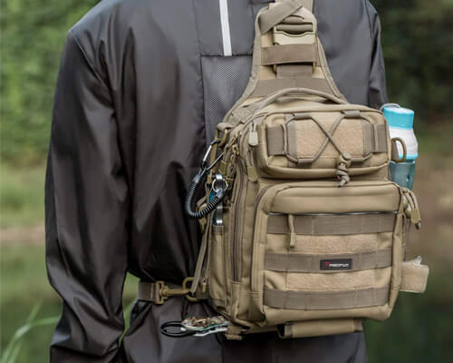 Piscifun Fishing Tackle Storage Bag Outdoor Shoulder Backpack