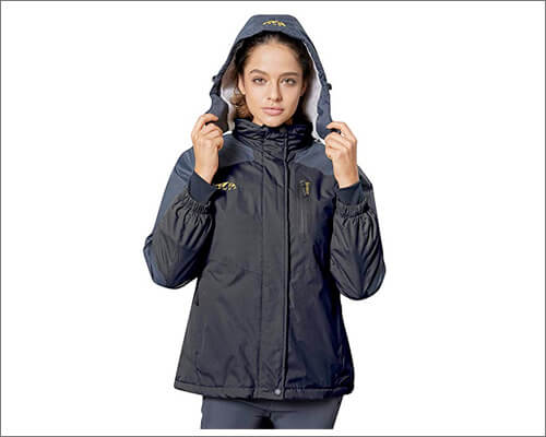Spmor Women's Waterproof Ski Jacket